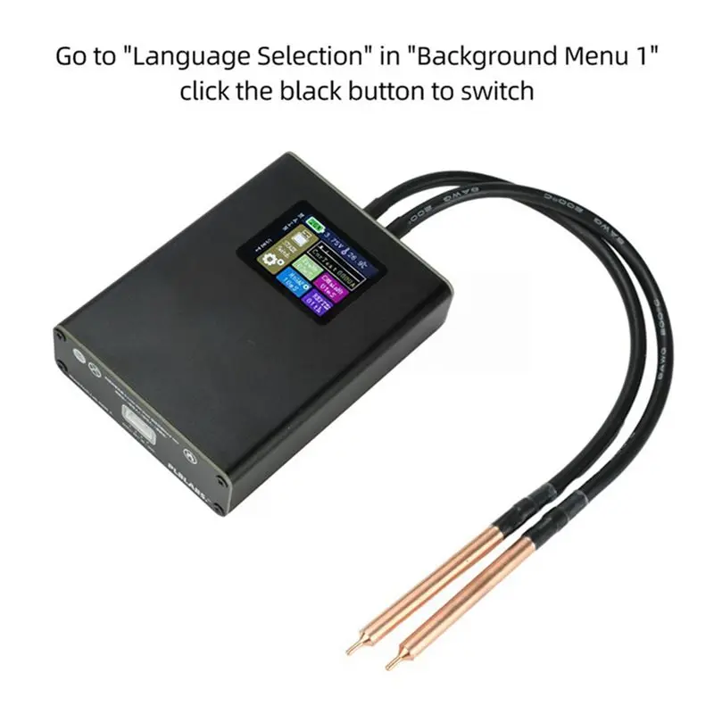 IALJ-Spot Welder With Internal Resistance Meter 30 Adjustable Levels Portable Spot Welder For 18650 Battery DIY