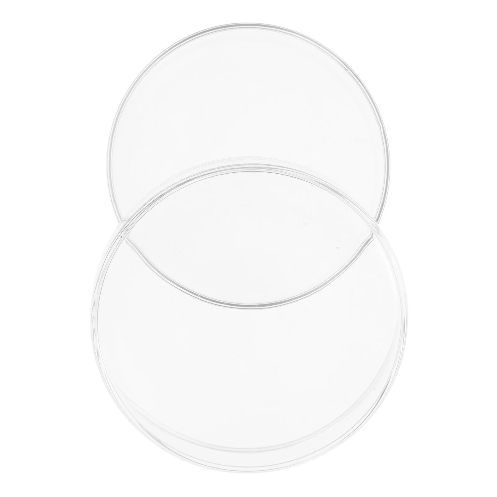 

High Borosilicate Glass Petri Dish Versatile Design Tissue Culture Plate Compact Lightweight Easy Cleaning Laboratory