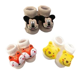 Cute Baby Boy Socks Cotton Baby Socks Rubber Anti Slip Boy Girl Floor Kids Toddlers Sock Infant Newborn Gift