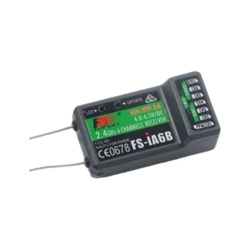 

Flysky FS-iA6B 2,4 ГГц 6-канальный передатчик и приемник для FPV дронов/RC самолетов (пластиковая система дистанционного управления)