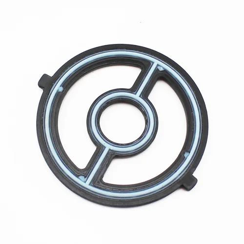 Junta de sellado del enfriador de aceite del motor LF02-14-700 1S7Z6A642AAA para Mazda 3 5 SPEED 6 CX7 2.0L 2.3L 2 para ford Mondeo 2.0L
