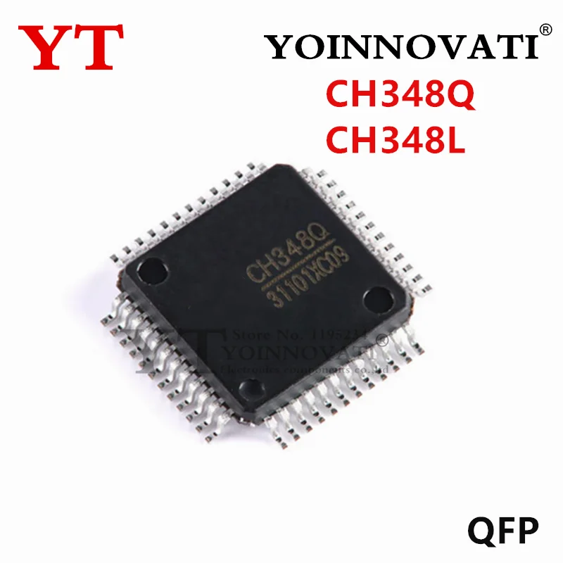 1Pcs CH348Q CH348 LQFP48 CH348L CH348 LQFP100 High speed USB bus adapter  IC