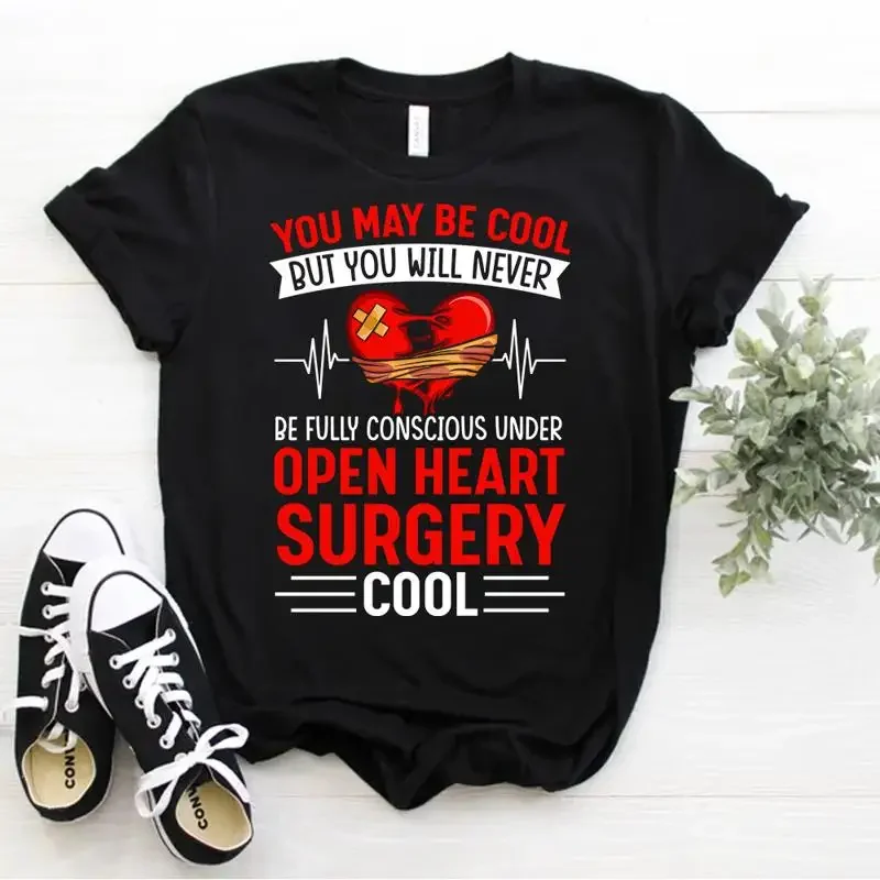 Bypass Surgery Be Fully Conscious Under Open Heart Surgery T Shirt Size S 5xl