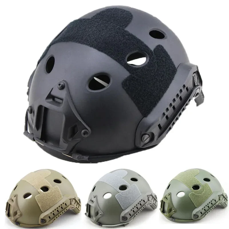 

Military Tactical Helmet Fast Jumping Protective Airsoft Helmet for CS Paintball Game Sports Safety Helmet