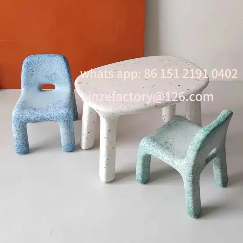 

Customizable krzeseł dla dziewczynki w stylu nordyckim Kreatywne plastikowe biurko Meble szkolne idealne do salo