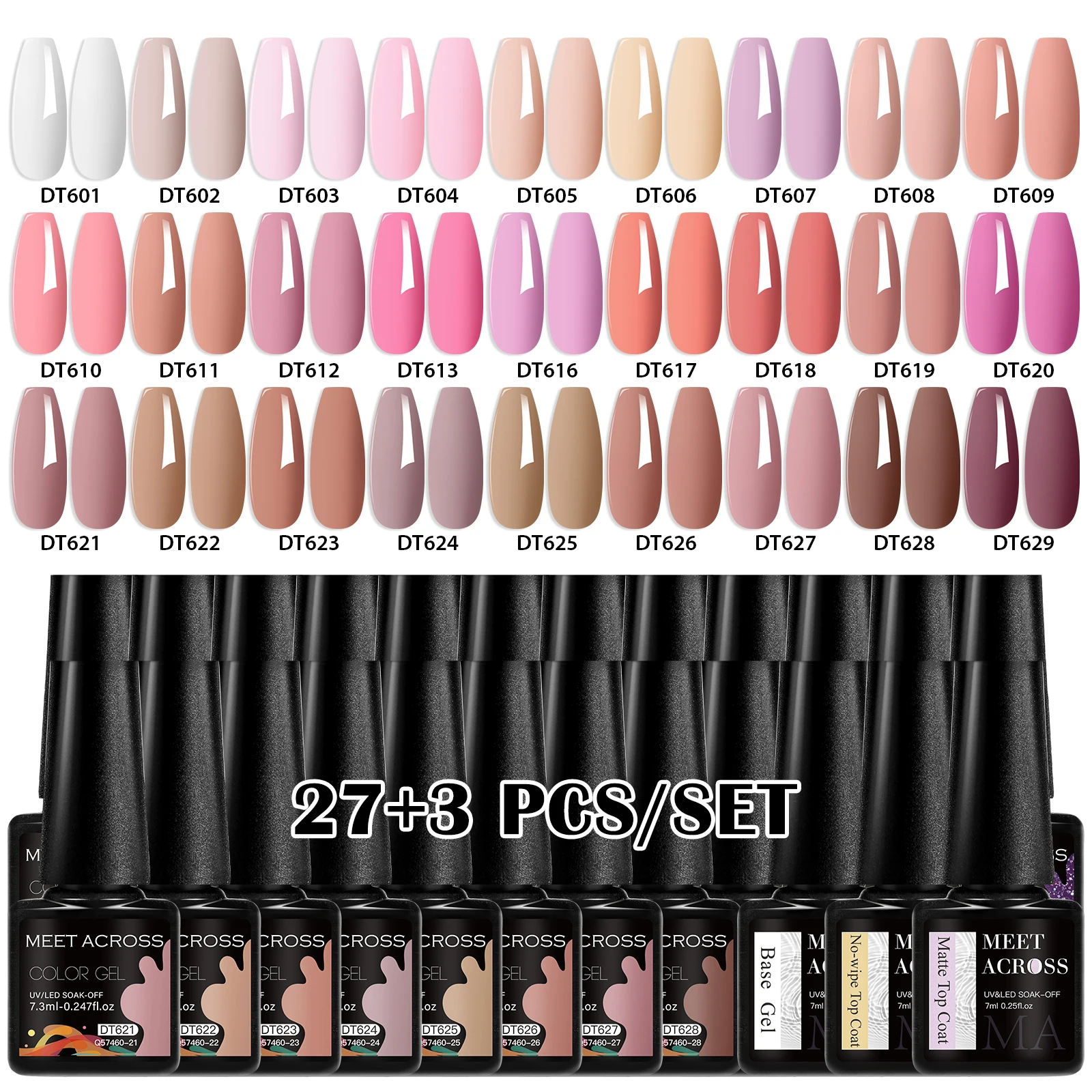 

Набор гель-лаков для ногтей HEMA TPO Free, розовый, красный, полуперманентный, замачиваемый, УФ-гель-лак, украшение для ногтей, принадлежности для ногтей, сделай сам