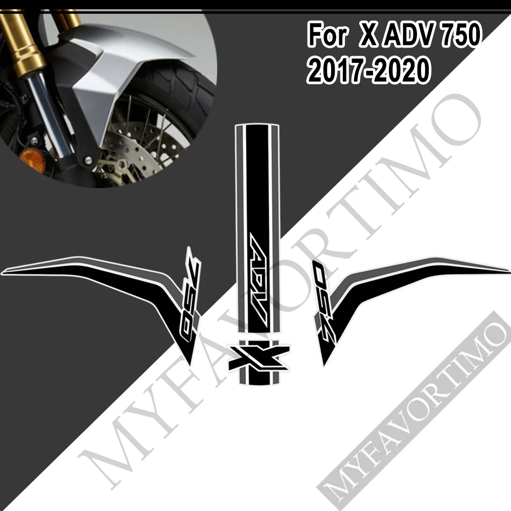 Motorcycle For Honda X-ADV750 XADV 750 X ADV Body Fairing Stickers Protector Tank Pad Side Fuel Oil Kit Decal 2016 - 2019 2020