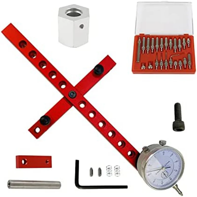 Table Saw Dial Indicator Gauge A-Line It Basic Kit Machinery Tool Alignment System Saw Table Aligning and Calibrating