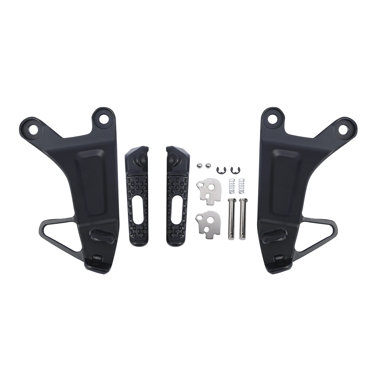 Motorcycle Matte Black Rear Footrest Foot pegs Set For Honda CBR600RR CBR 600 RR 2003-2004