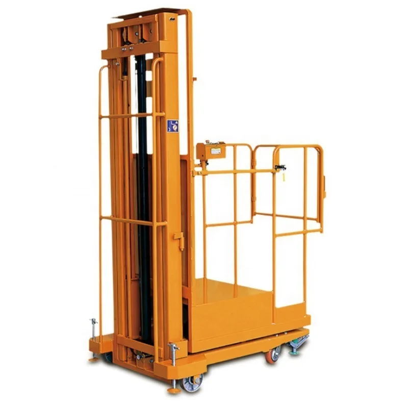 3000 KG 3 M 4M 5M Electric Order Picker Lift Semi Electric Elevated Movable Work Platforms Use for Warehouse