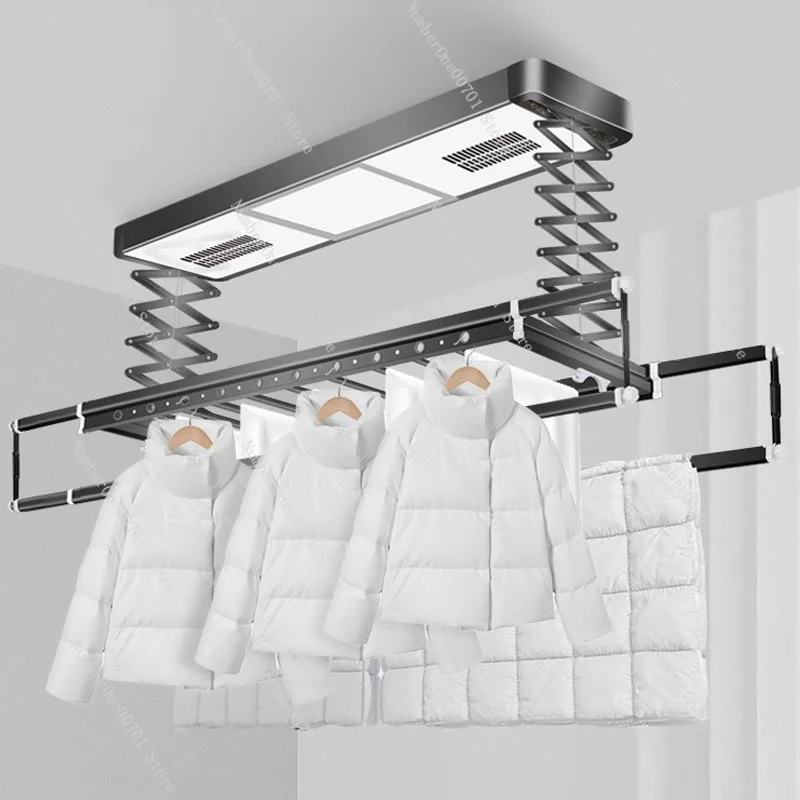 

Multifunction Electric Clothes Hanger Intelligent Remote Control Household Lifting Clothes Dryer Balcony Four Pole Telescopic