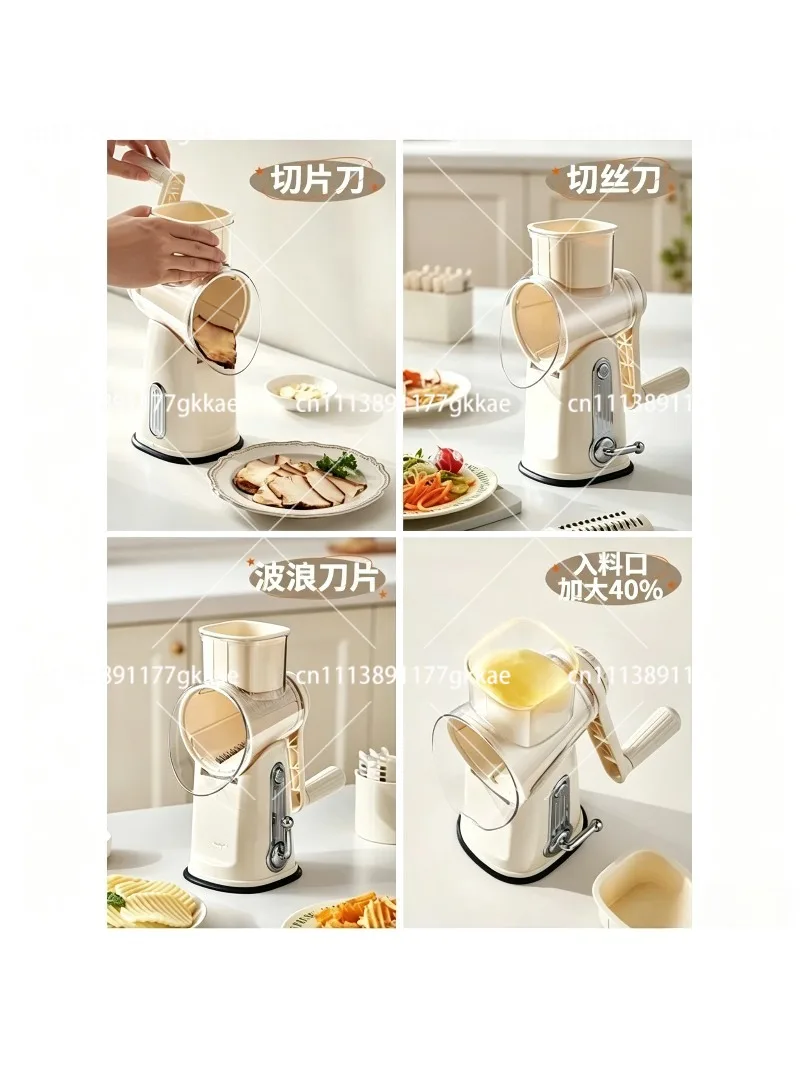Vegetable Slicer and Shredder Multi-Functional Kitchen Potato Shredder Home Use Vegetable Slicer and Shredder