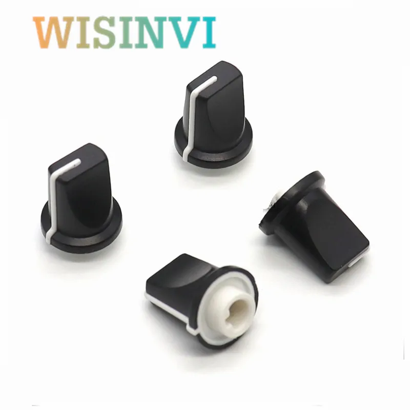 5 PCS 16.5*21.5MM half shaft Pioneer DJM Mixing Console Controller Knob suitable for D axis 6MM