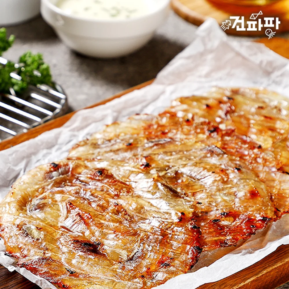 파파 맛있는 건어물 간식 주전부리 오징어소면 이카소멘 100g+100g
