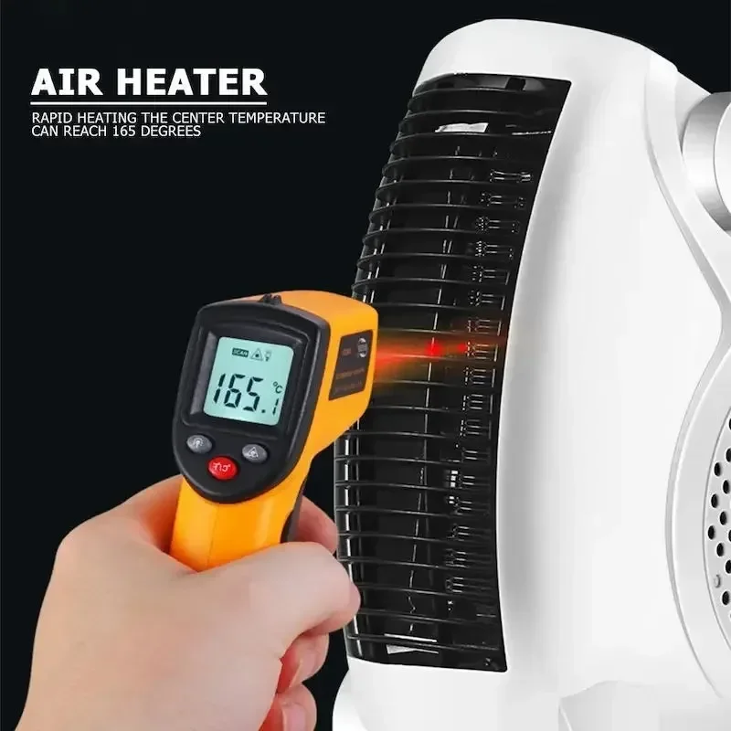 600W Winter Electric Heater Household Heating Fan Mini Desktop Electric Heater Energy-saving Fast Heating Hot Air Grill Stove