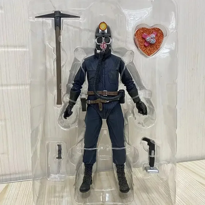 My Bloody Valentine Action Figure NECA 56085 Harry Warden Figuras Toys PVC 7-Inch Movable Model Doll Gift for Children Original