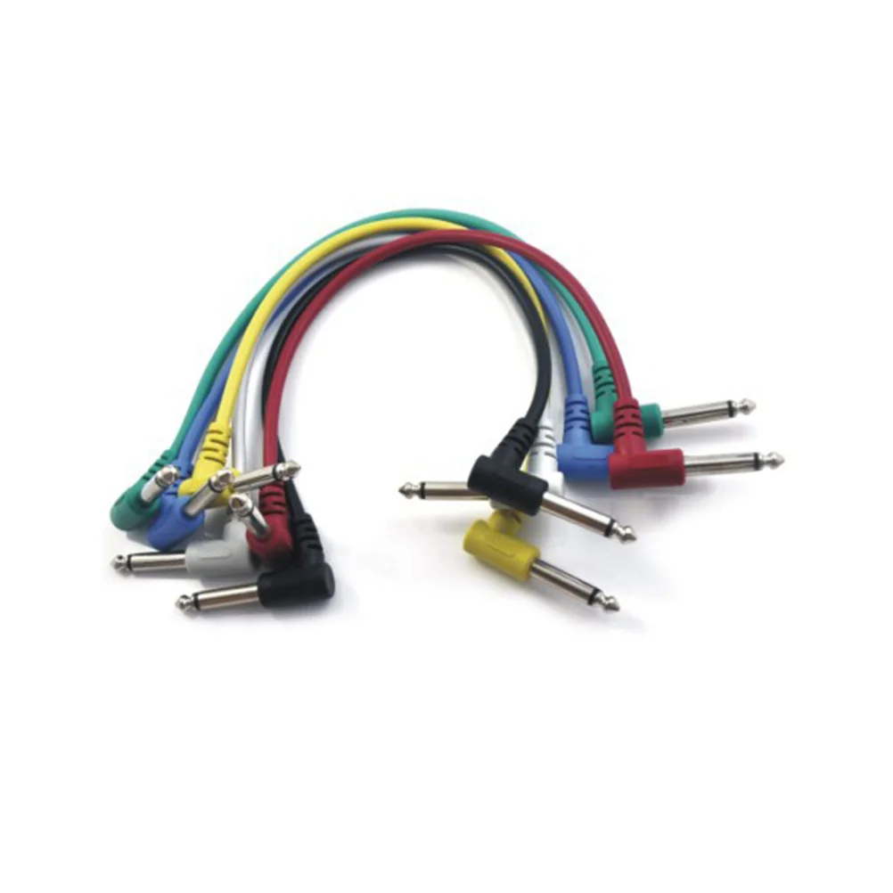 

Premium Audio Connection Cable Short Guitar Cable Wire for Pedal Boards Superior Signal Transfer Low Loss Performance