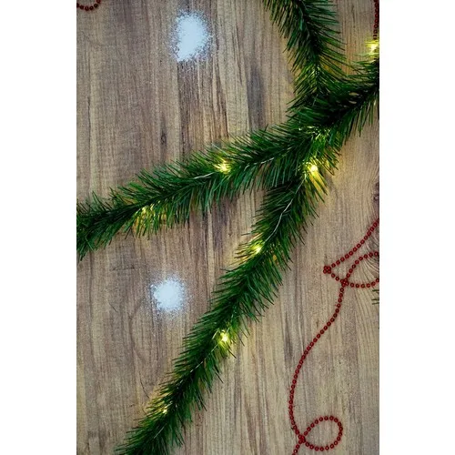 Mirvano 5 Metre Fairy LED Coiled Wire Pine Tree Garland Ornament, Christmas Ornament, Garland, Fairy LED