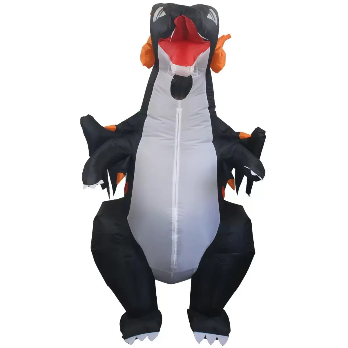 

2026 New Arrival Cross-Border Exclusive Inflatable Costume Black Dragon Cartoon Puppet Costume for Carnival