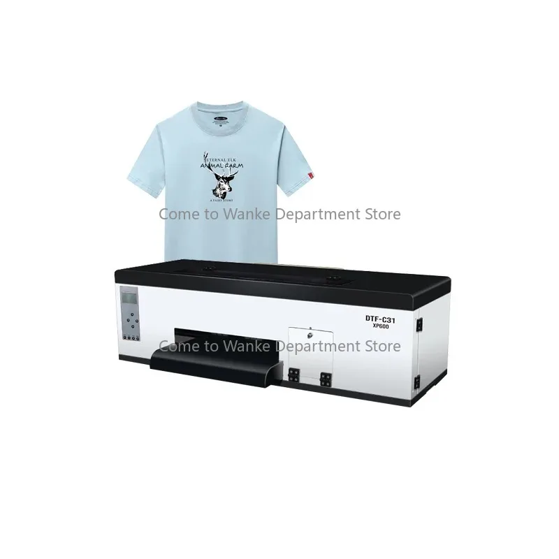 New Sublimation Dtf Printer 30mm 33mm Width T Shirt Printing Machine to Film White Ink Has Better Fluidity