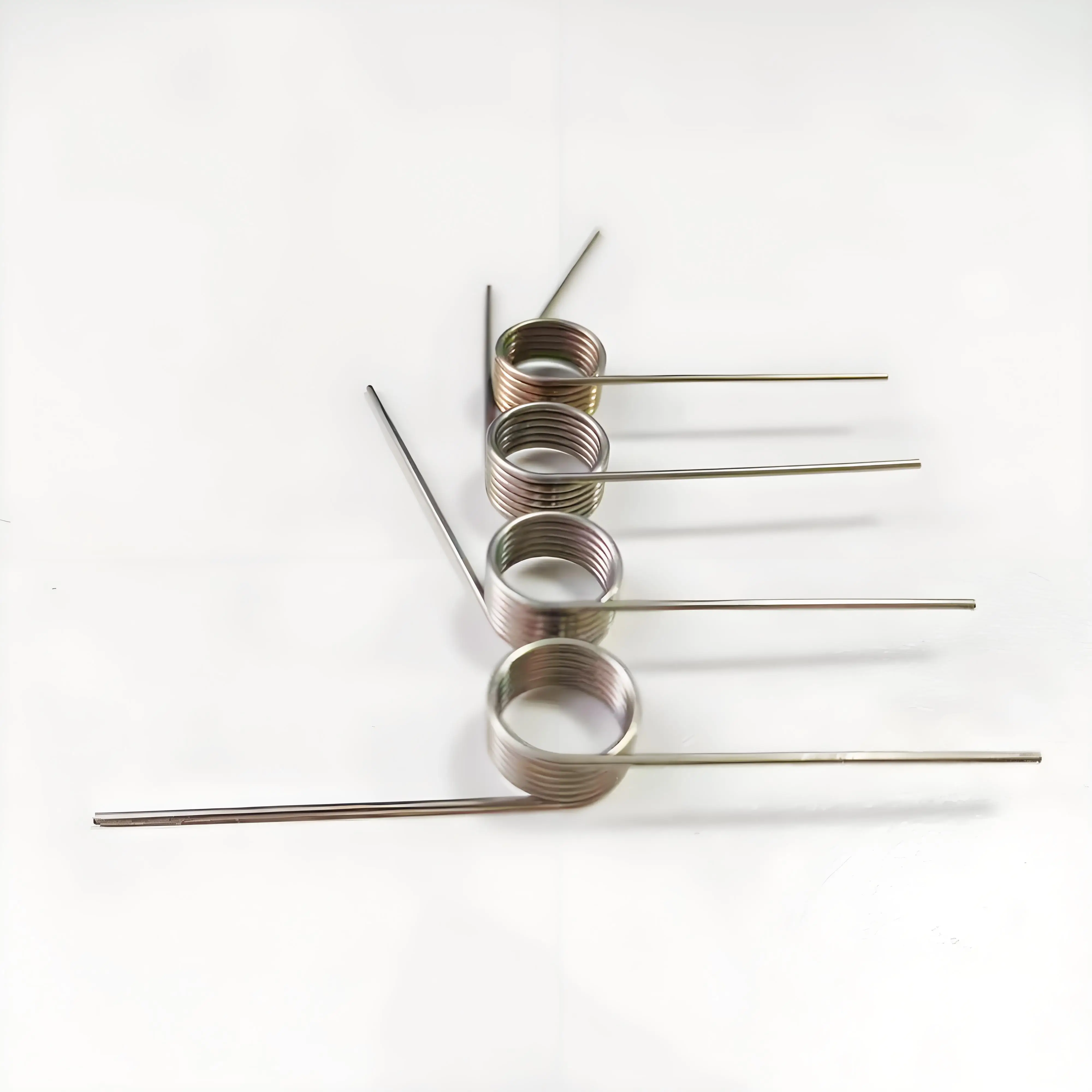 10Pcs 304SUS Torsion Spring Wire Diameter 0.5mm Return and Reset V-shaped Spring Laps 3/6/9 Stainless Steel Compression Spring