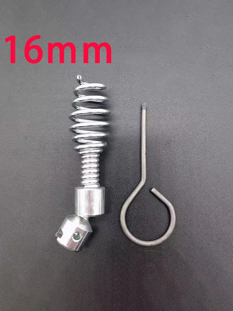 16mm Rohr Baggerarbeiten Feder Fitting Multidirektionale Universal Werkzeug Kopf Stahl Draht Baggerarbeiten Mechanische Elektrische Bohrer Stecker – Detail 1