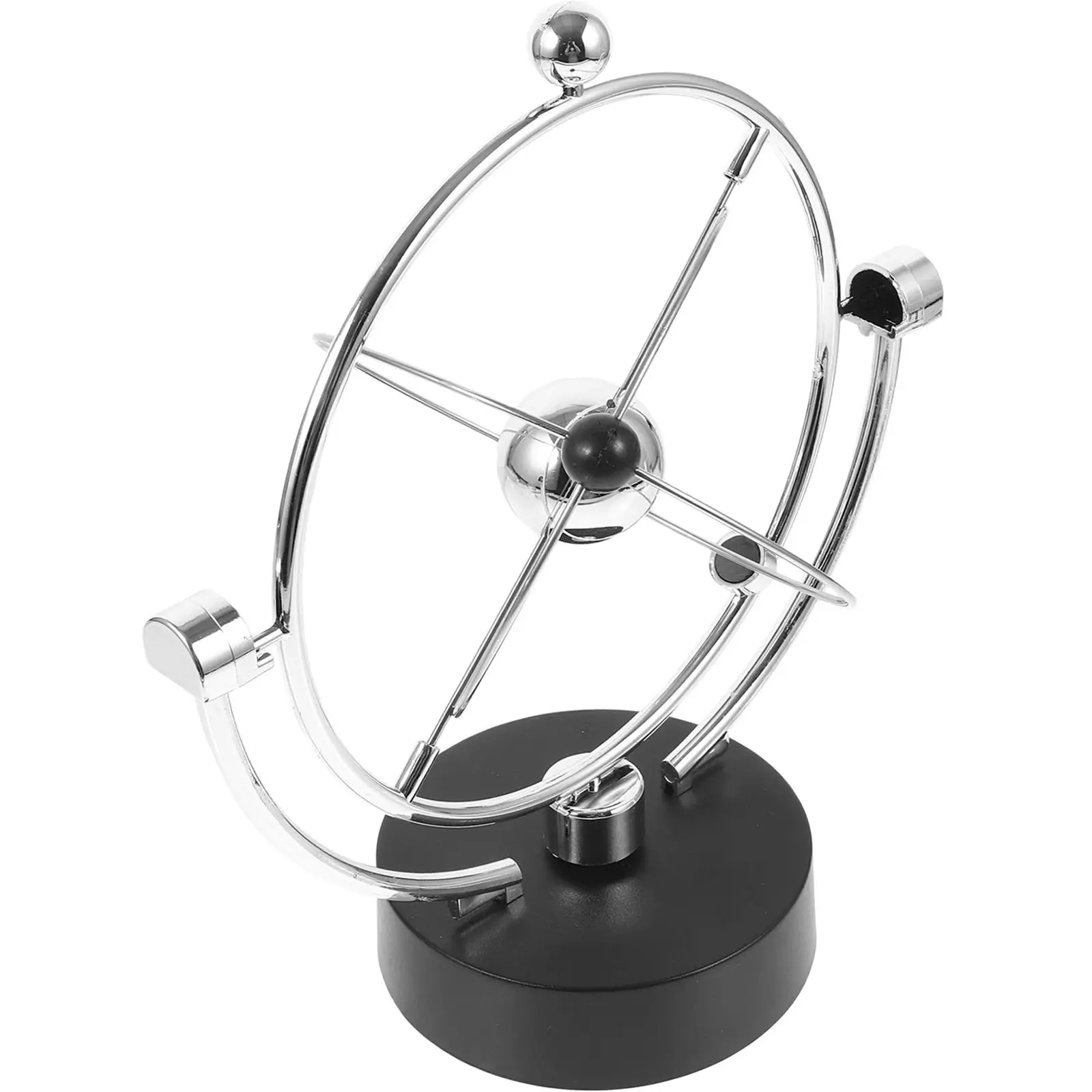 

Rocker Desktop Perpetual Toy Revolving Motion Instrument Decoration Earth Celestial Galaxy ABS Plastic Iron Physics