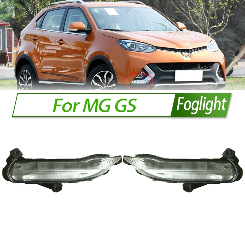 

For MG GS Foglight Car Fog Light Assembly LED/ Halogen Front Bumper Fog Lamp Kit Replacement with Waterproof Housing