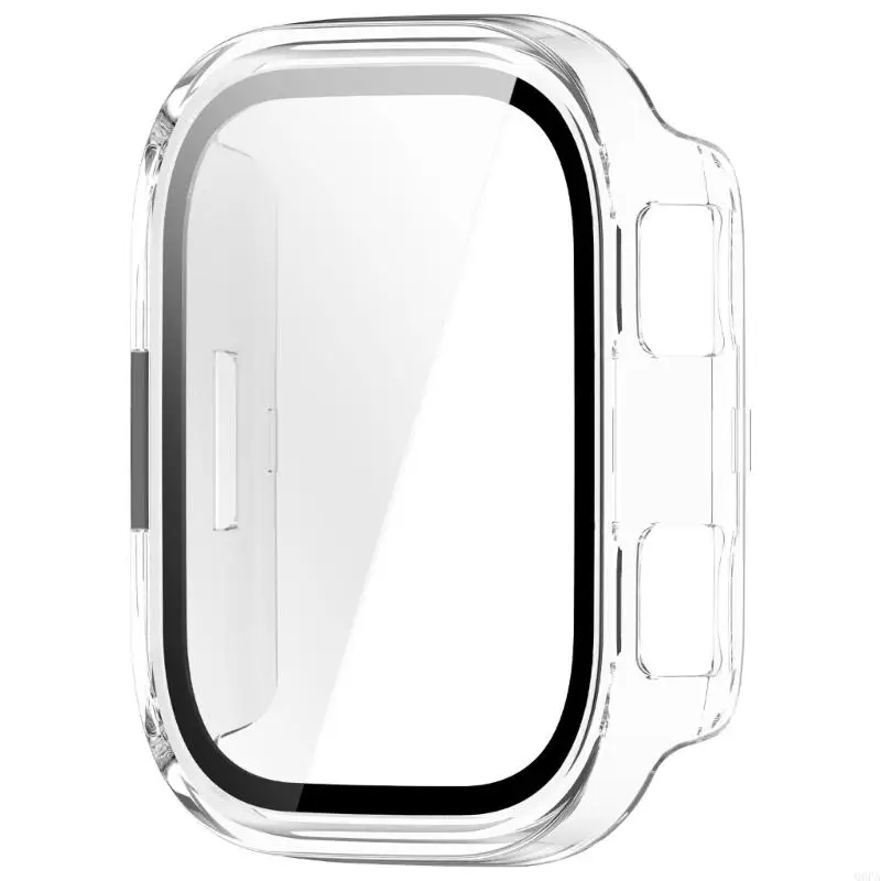 Q6PA Daily Wear Smartwatch Case for A2568, Hard Shell with Front Layer, Side Opening Layout, and Watch Head Coverage