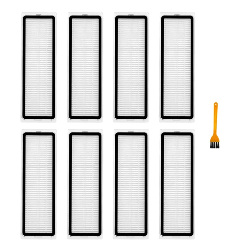 Cepillo de limpieza de repuesto con filtro Hepa, plástico como se muestra para Robot aspirador Xiaomi Mijia 3S B108CN