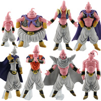1/8pcs/Set Dragon Ball ZERO Majin Buu Figurine DBZ Figure Super Saiyan Action Figures Collection PVC Model Statue Children Gifts