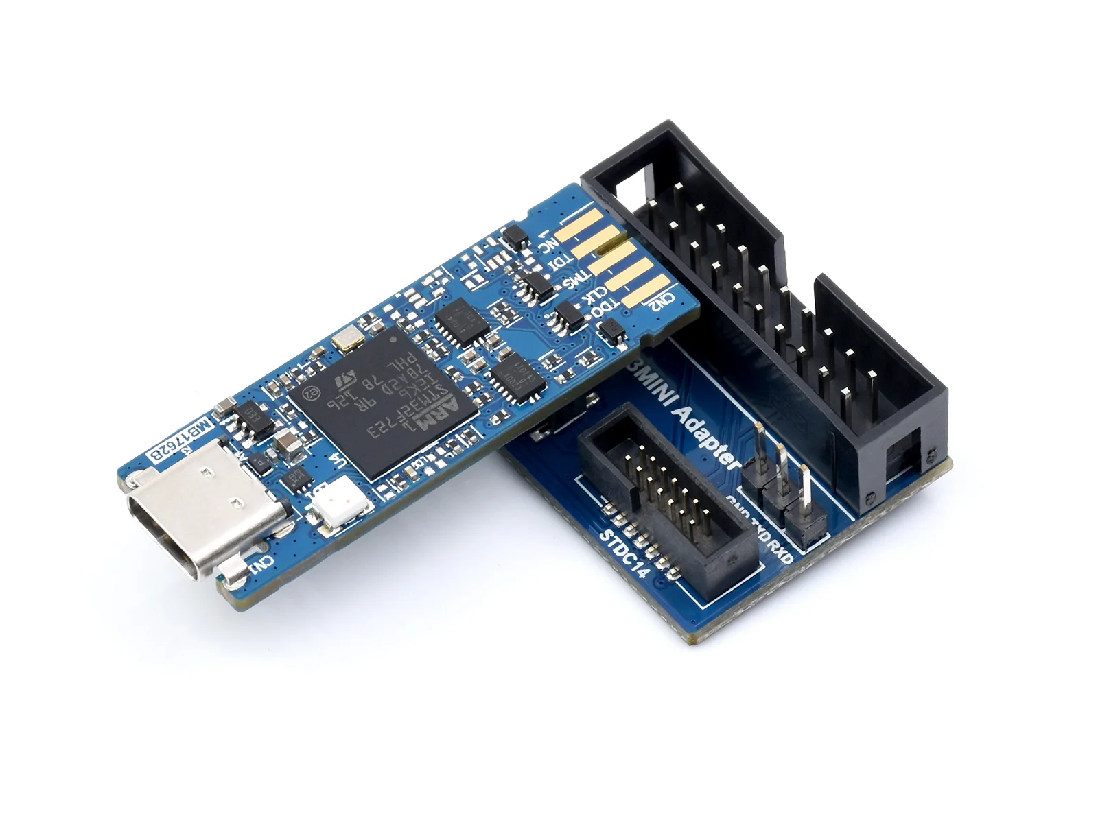 Waveshare STLINK-V3MINIE In-Circuit Debugger And Programmer For STM32 Support Up To 24 MHz