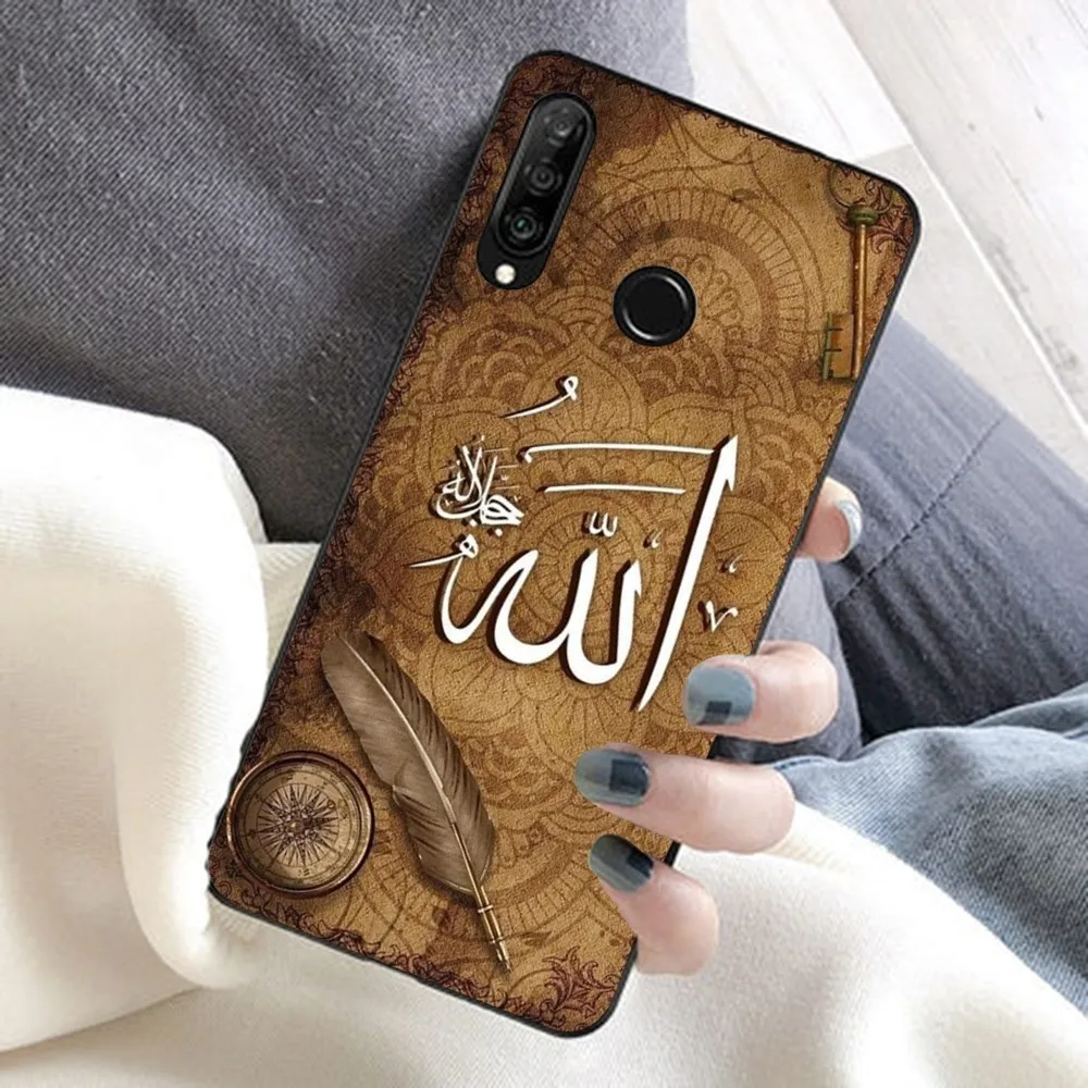 Muslim Islam Bismillah Allah Phone Case For Huawei Honor 10 Lite 9 20 7A 9X 30 50 60 70 Pro Plus Soft Silicone Cover