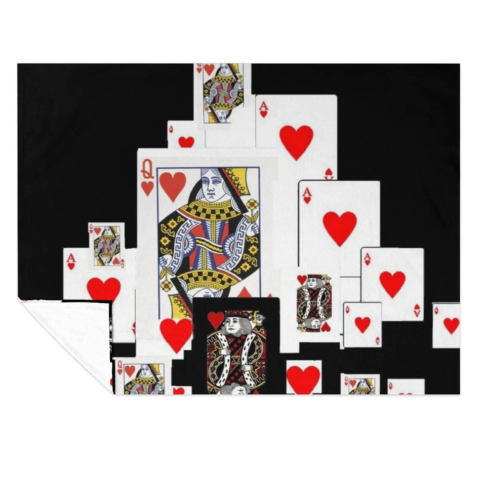 

ROYAL COURT PLAYING CARDS Throw Blanket Luxury Designer Flannels Thermals For Travel manga Blankets