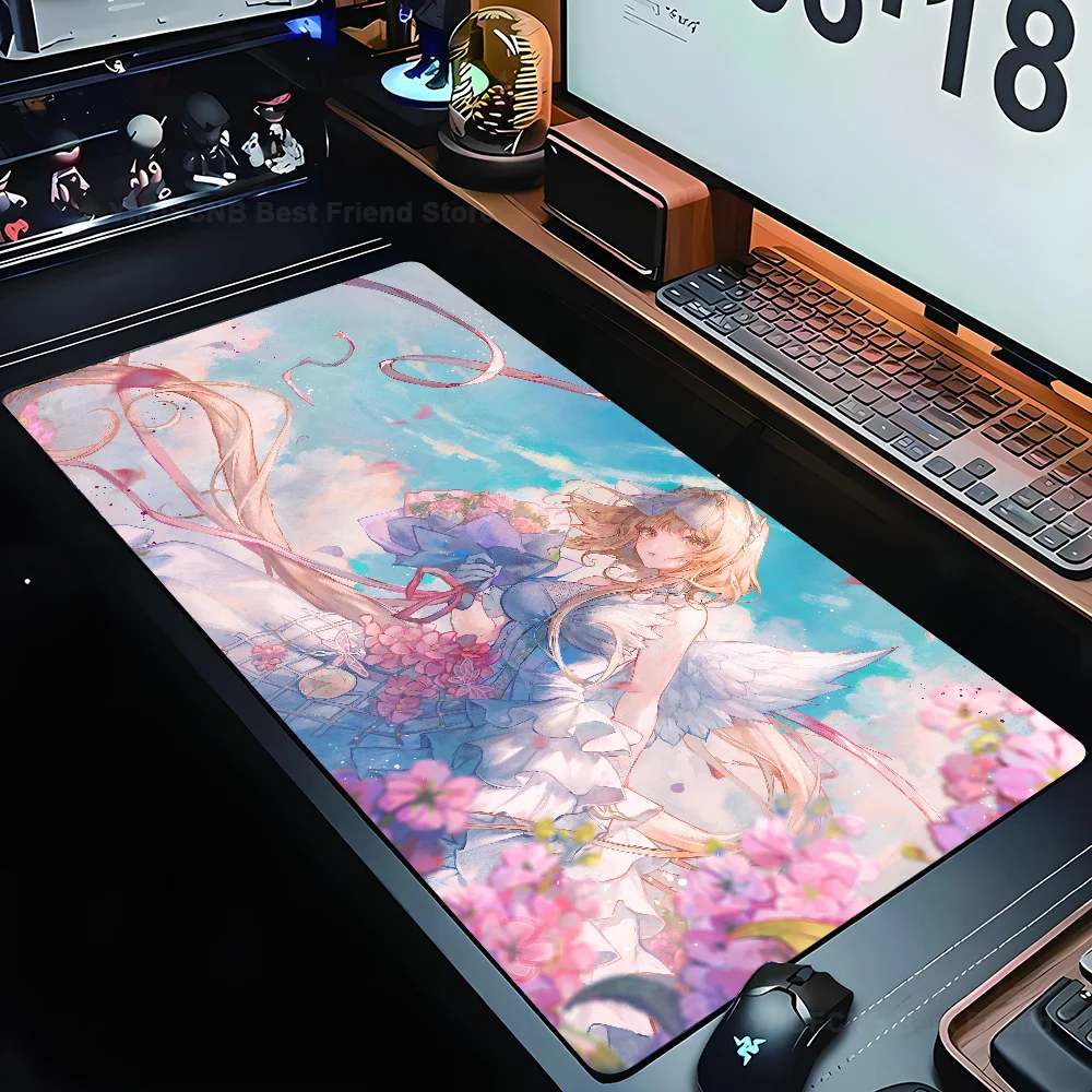 

Punishing Gray Raven Anime Girls Mousepad Mouse Mat Desk Mat With Pad gaming accessories Prime Gaming XXL Keyboard Pad