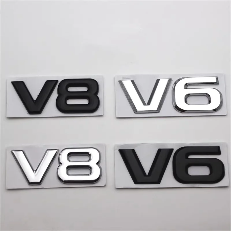 For Nissan Patrol Y62 5.6 Displacement Standard  5.6L Rear Tail Logo  Refit  V8 Emblem  Car Body Stickers  Fender Side Label