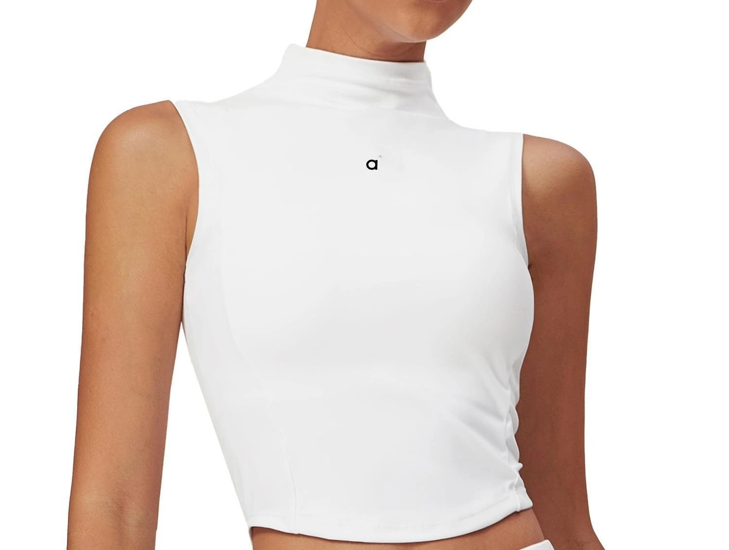 

2025 Summer Yoga Suit for Women High Waist Cinching Fitness Outfit Breathable Comfortable American Style Workout Clothes White