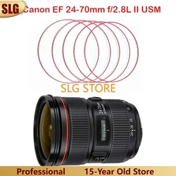New For Canon EF 24-70 mm 24-70mm f2.8L II / 24-105mm 24-105 1:4 L F4L IS USM Lens Red focus Ring Line Circle Camera Repair Part