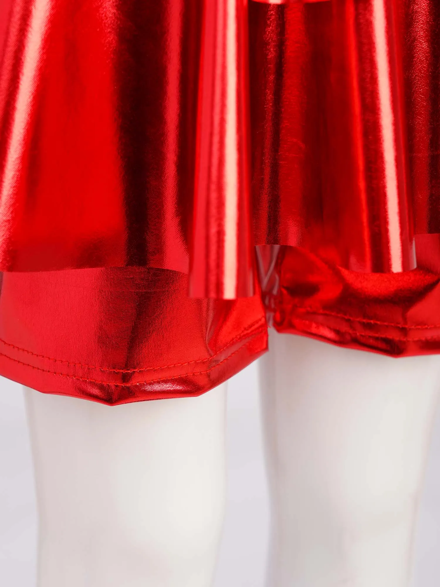 Enfants filles métallique Ballet danse gymnastique Shorts Culotte bas taille haute Fitness entraînement Yoga joie Dancewear vêtements de sport