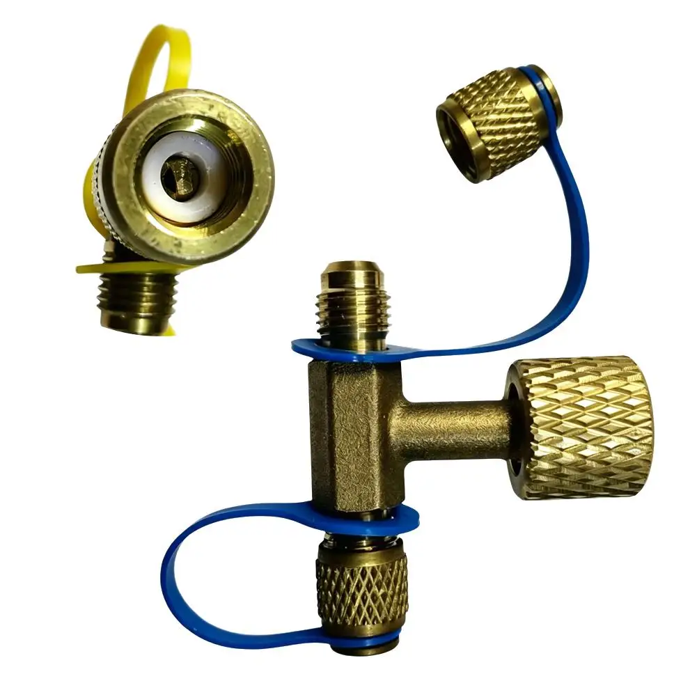 Switching Valve Three-way Switching Valve VGW-MINI Three-way Valve Vacuum Gauge For Various Air Conditioning