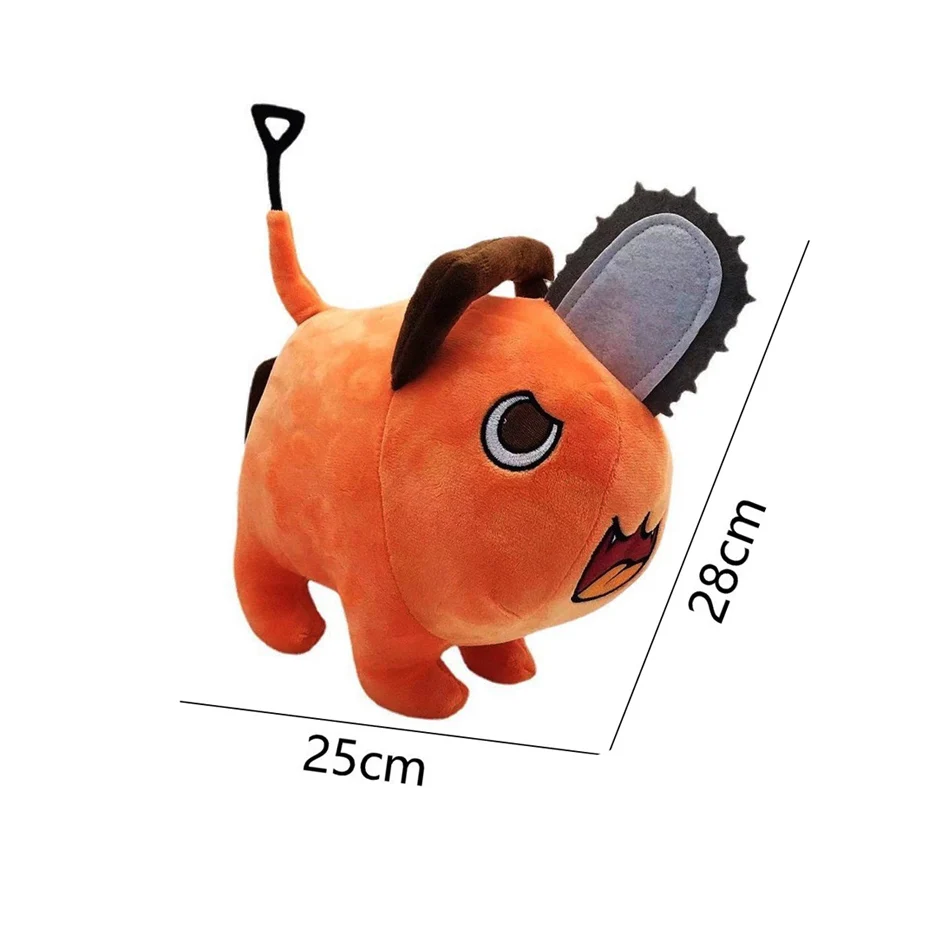 10-40cm Anime Chainsaw Man Dolls Plush Toy Cartoon Pochita Orange Dog Pillow Stuffed Soft Toy for Kids Birthday Gift