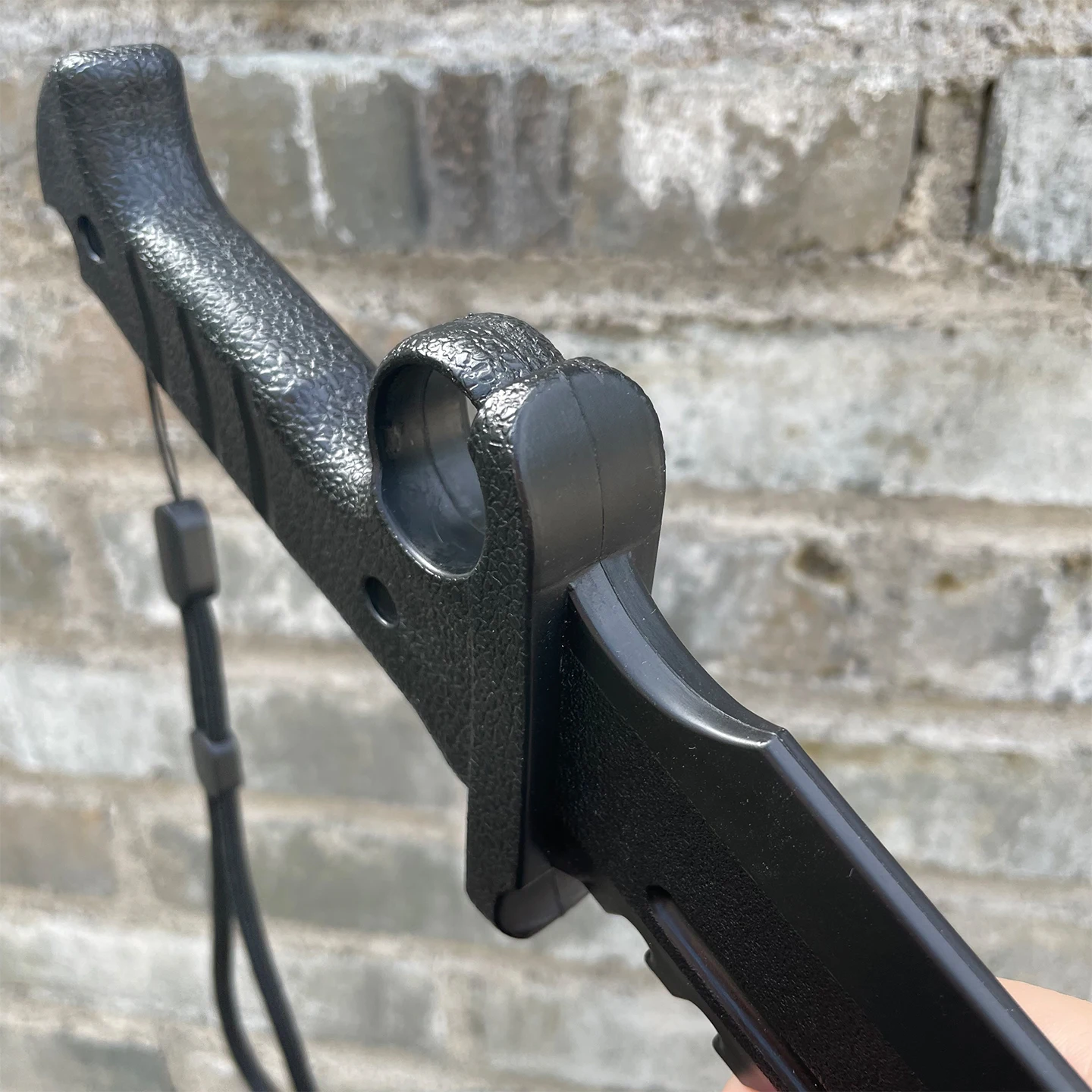 Cuchillo de entrenamiento anticaída antijuego de goma imitación - imagen 4