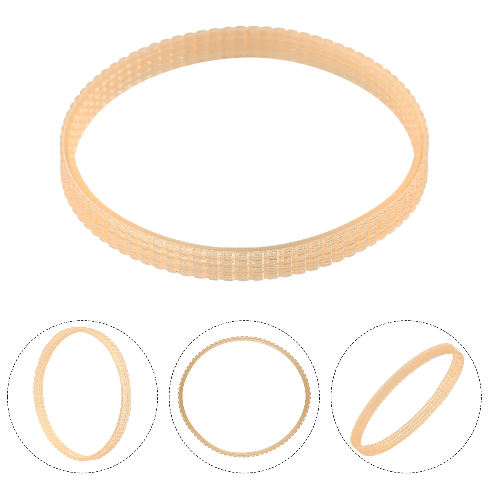 Replacement Motor Conveyor Belt for Woodworking Band Saw with V-Ribbed Profile Fits For 10 Inch and 12 Inch Band Saws
