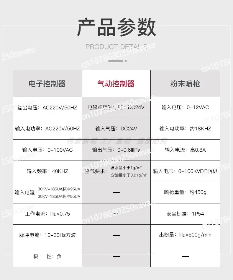 Portable Intelligent Electrostatic Spraying Powder Paint Experiment System Coating Machine, Powder Coating Test Gun