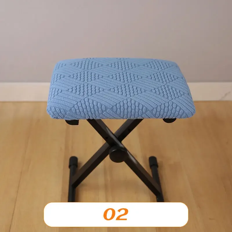 

Elastic Piano Stool Covers Shoe Changing Stool Case Spandex Anti-Dirty Universal Seat Protector for Home Inclusive Protection