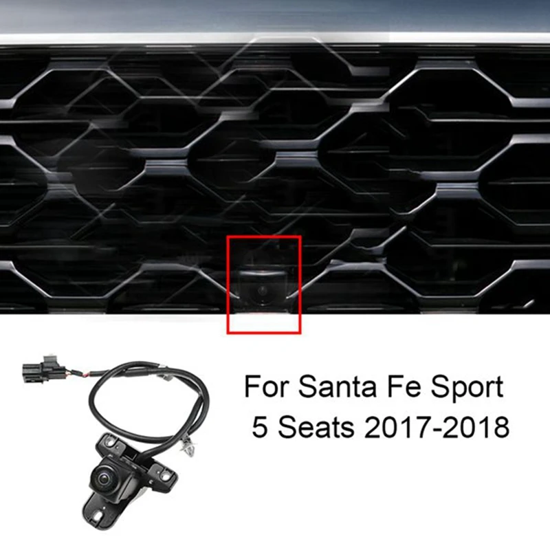 

1 Piece 95780-4Z600 Car Front Grille Camera Around View Monitor Parts Accessories For Hyundai SANTA FE SPORT 2017-2018