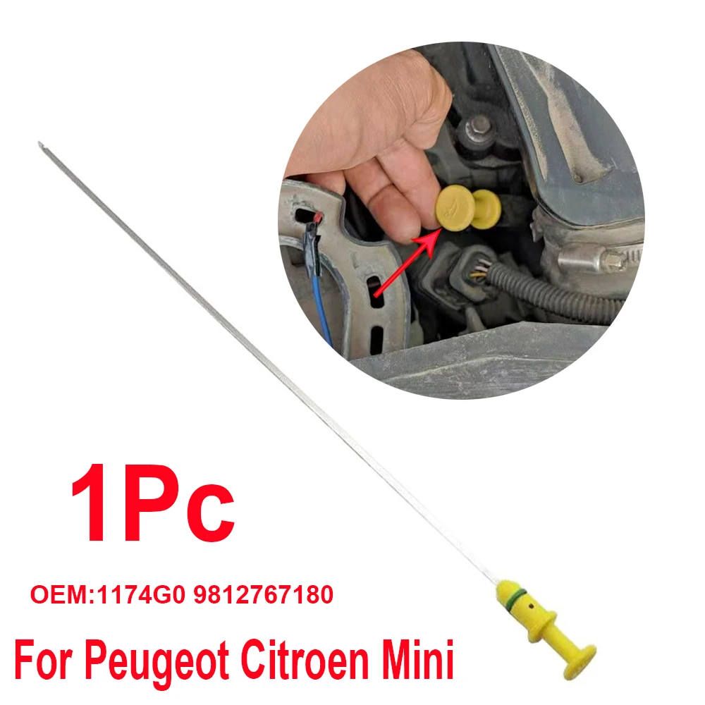 Varilla De Nivel De Aceite De Motor 9812767180 For Peugeot 208 3008 308 408 2008 5008 508 for Citroen C3 C4 C5 for DS for Mini