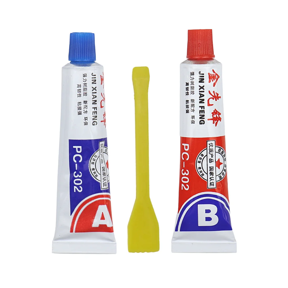 Free Shipping 20g AB Glue Multi-purpose Strong Adhesive A B Epoxy Resin Glue for Plastic Metal Ceramic Iron Aluminum Wood Cerami