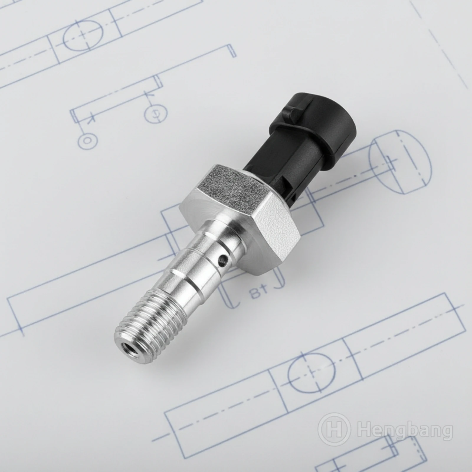 Hydraulic Pressure Switch Sensor Direct Replacement Pressure Switch with M10 Thread Sender Unit Threaded Easy Installation