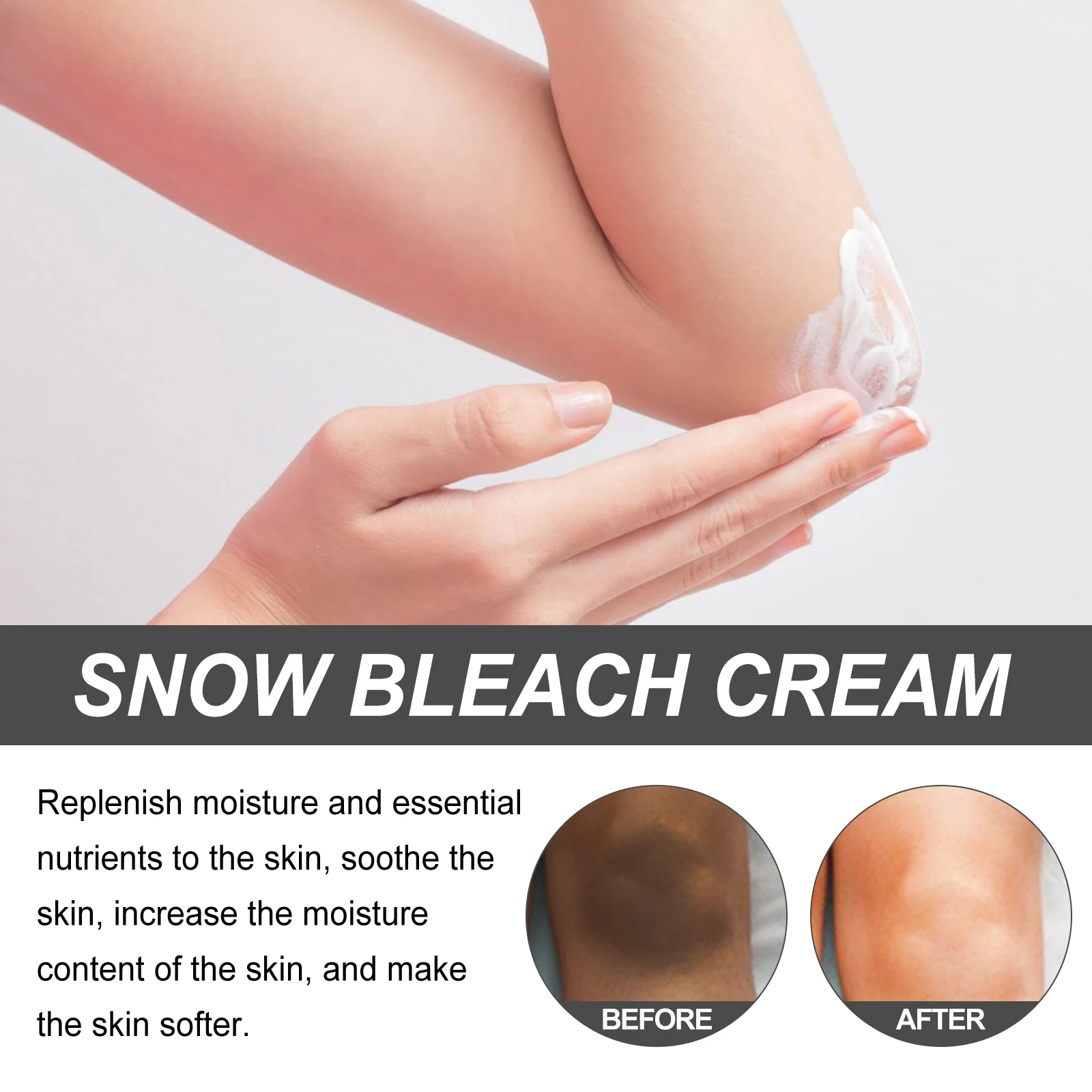 Inner Thigh Black Removing Cream Private Parts Underarm Knee Brightening Essence Dark Remove Melanin Skin Niacinamide Body Serum
